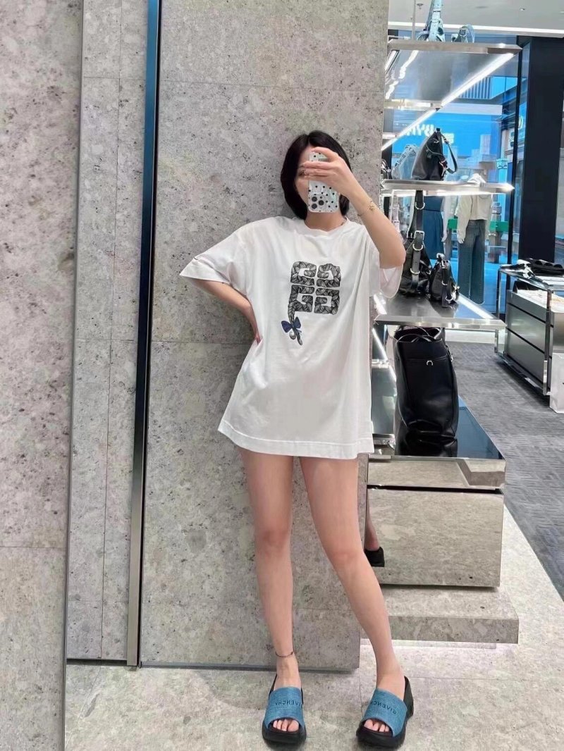 White Graphic Print Short Sleeve T-Shirt with Floral Cross Design view