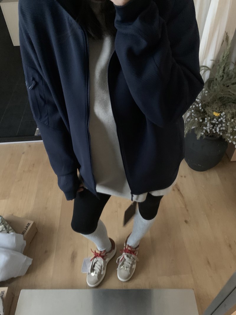 Stone Island Navy Windbreaker Jacket view