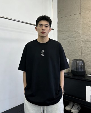 YSL Black Logo T-Shirt