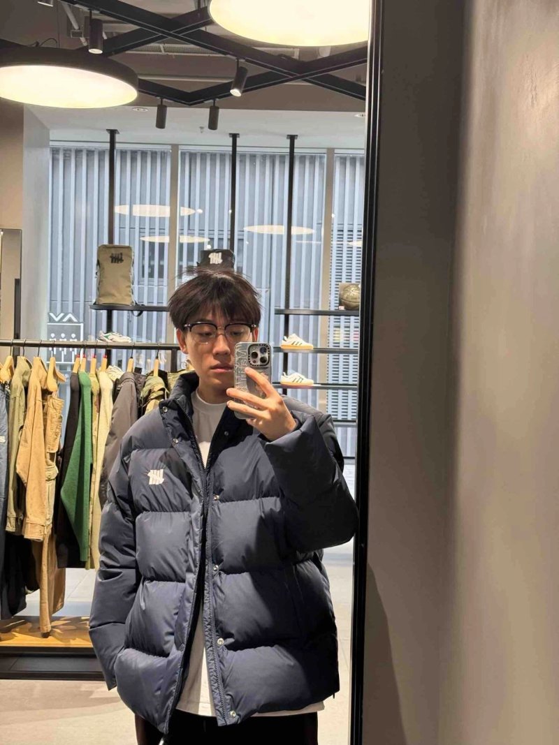 Premium Puffer Down Jacket - Black