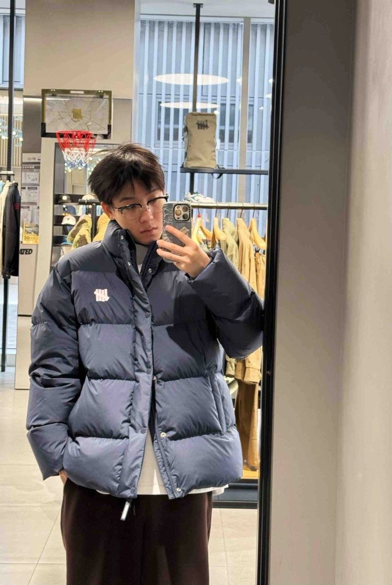 Premium Puffer Down Jacket - Black view