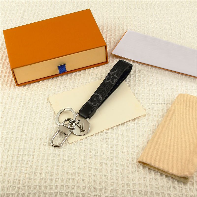 Louis Vuitton Monogram Eclipse Dragone Keychain Black view