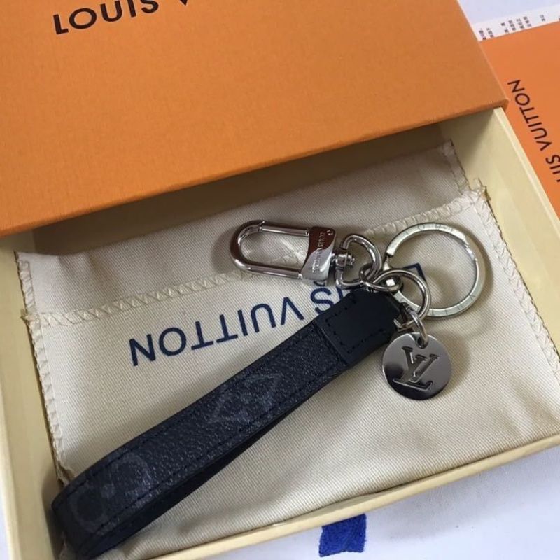 Louis Vuitton Monogram Eclipse Dragone Keychain Black view