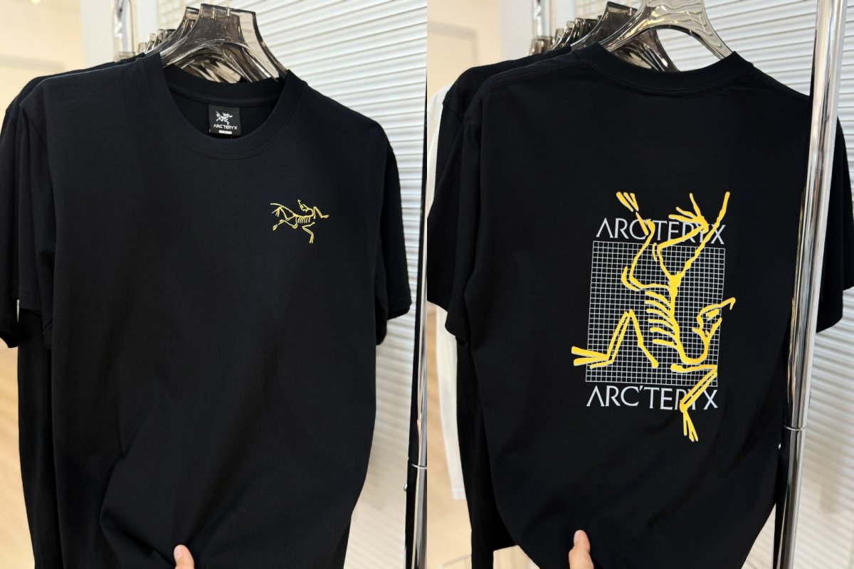 Arc'teryx White Logo Print Short Sleeve T-Shirt view