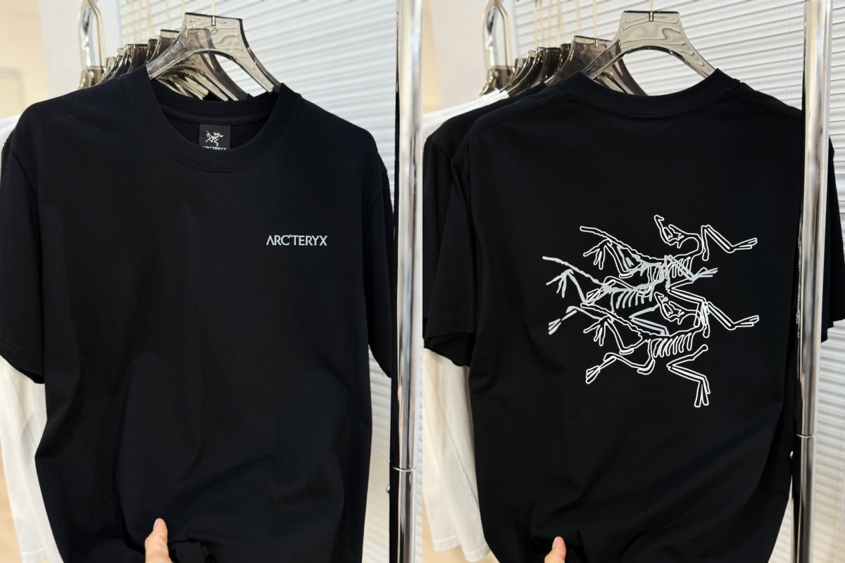 Arc'teryx White Logo Print Short Sleeve T-Shirt view