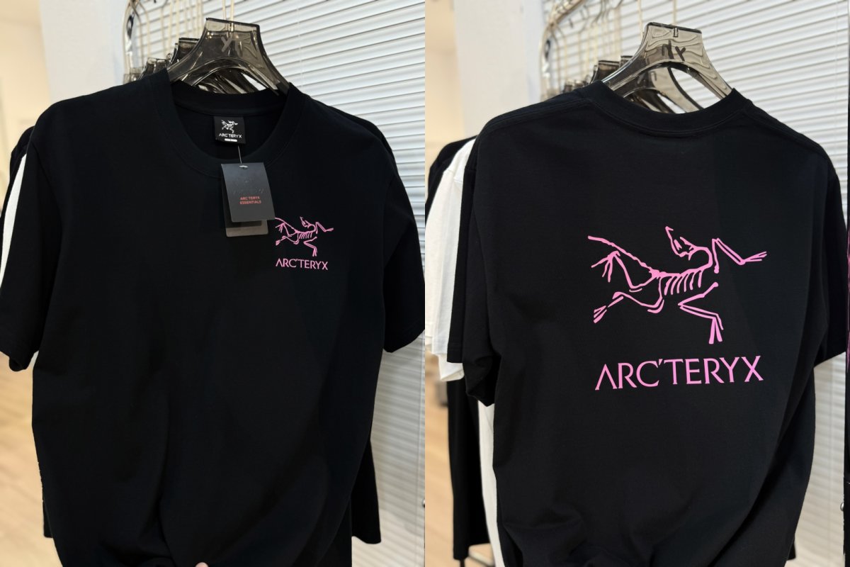 Arc'teryx White Logo Print Short Sleeve T-Shirt view