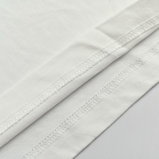 AMI Panda Embroidery Short Sleeve T-Shirt White view 12
