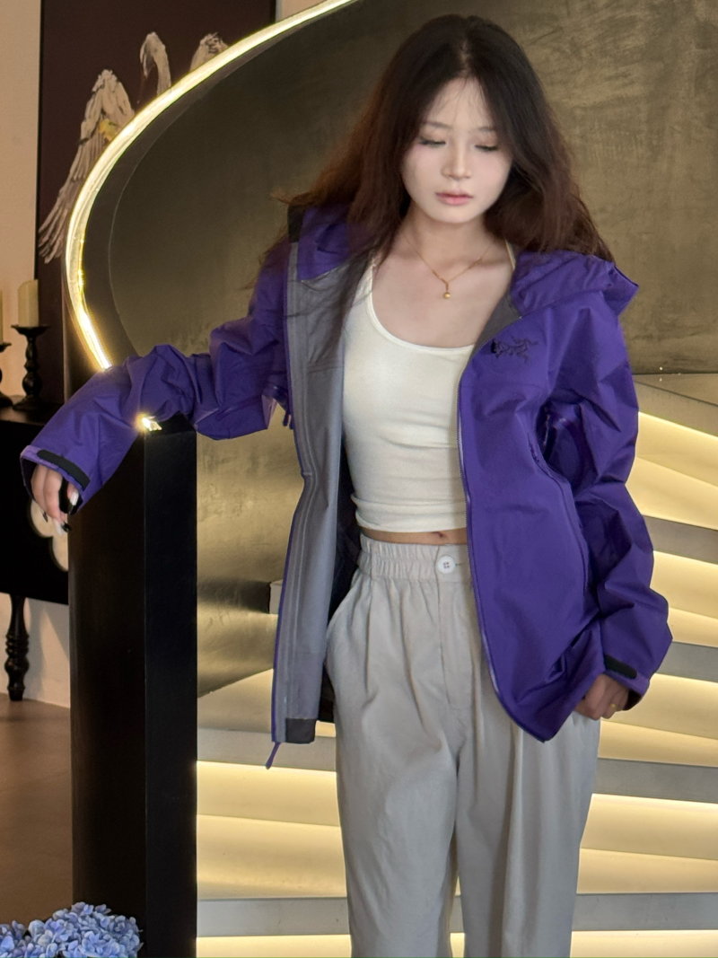 Arc'teryx Beta SL Hooded Windbreaker Jacket - Stellar Purple view