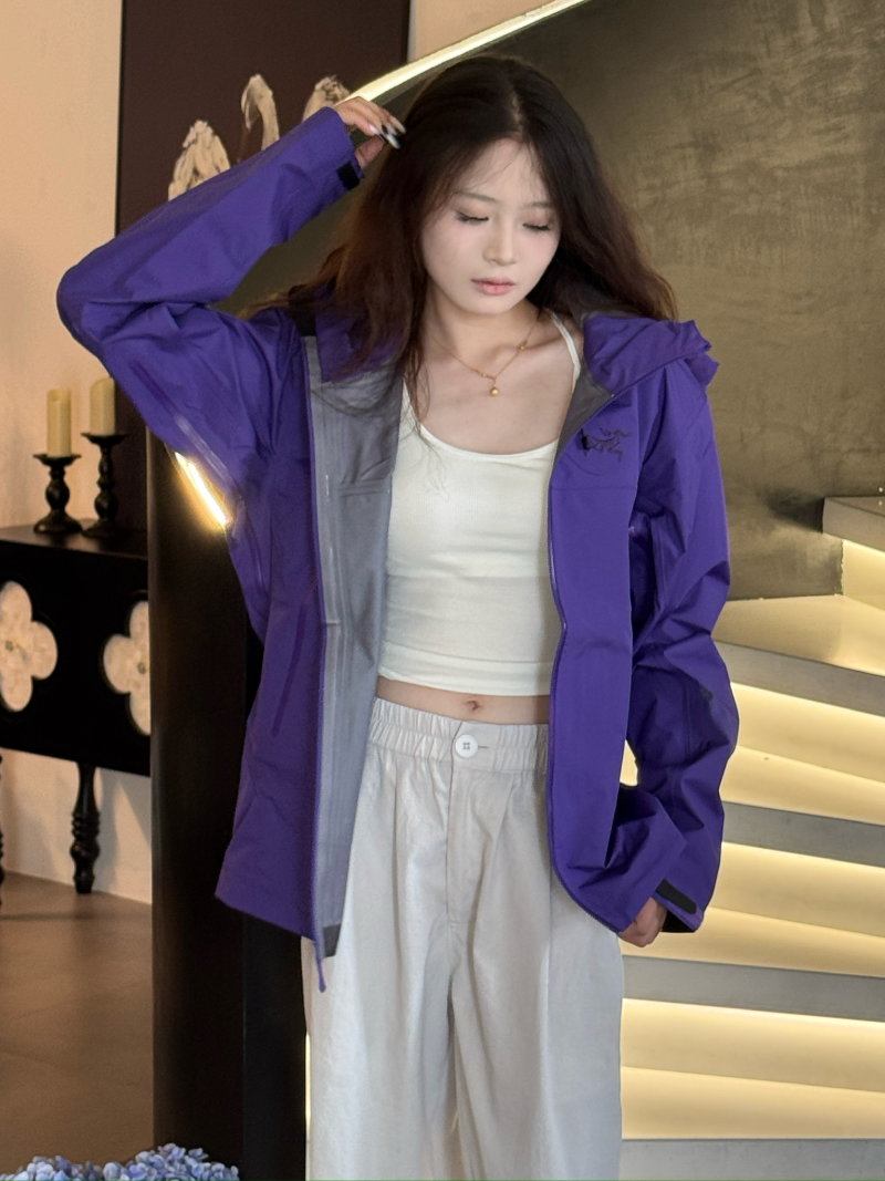 Arc'teryx Beta SL Hooded Windbreaker Jacket - Stellar Purple view