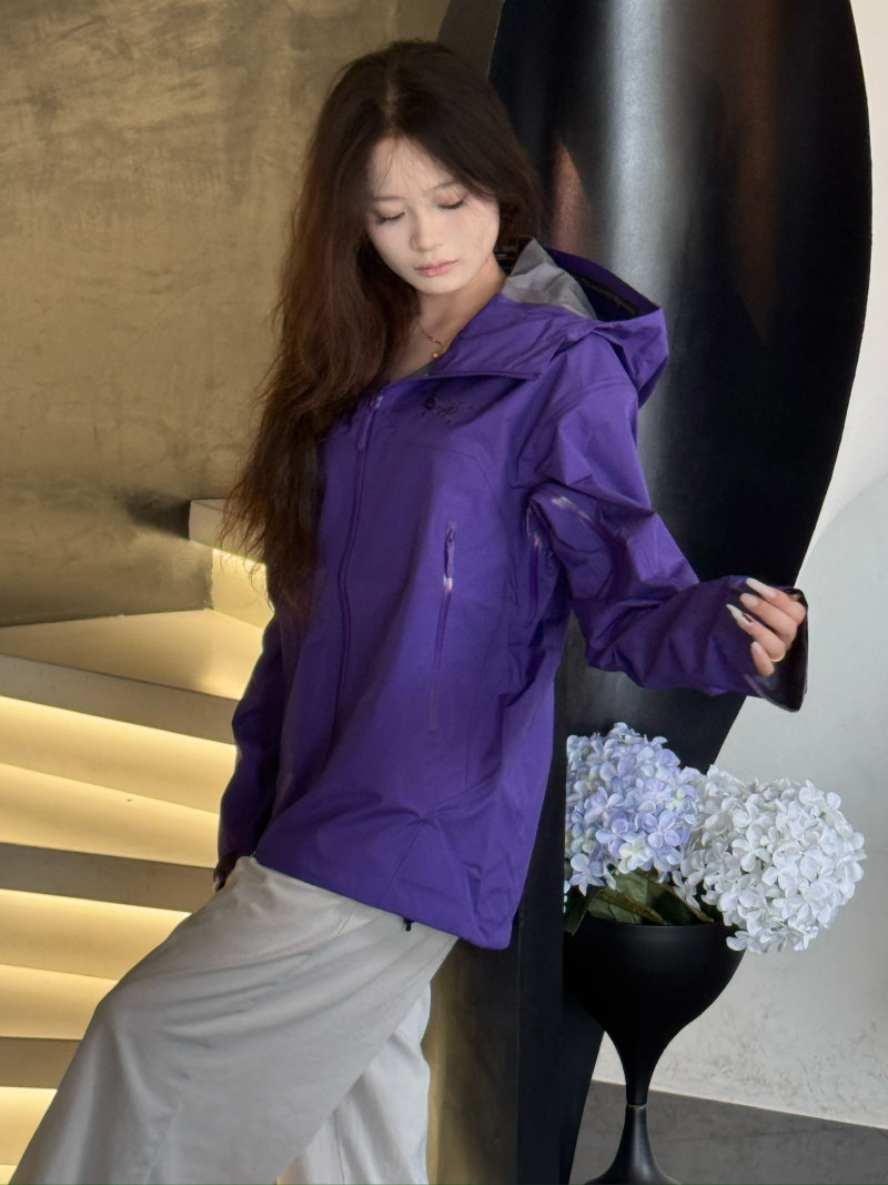 Arc'teryx Beta SL Hooded Windbreaker Jacket - Stellar Purple view