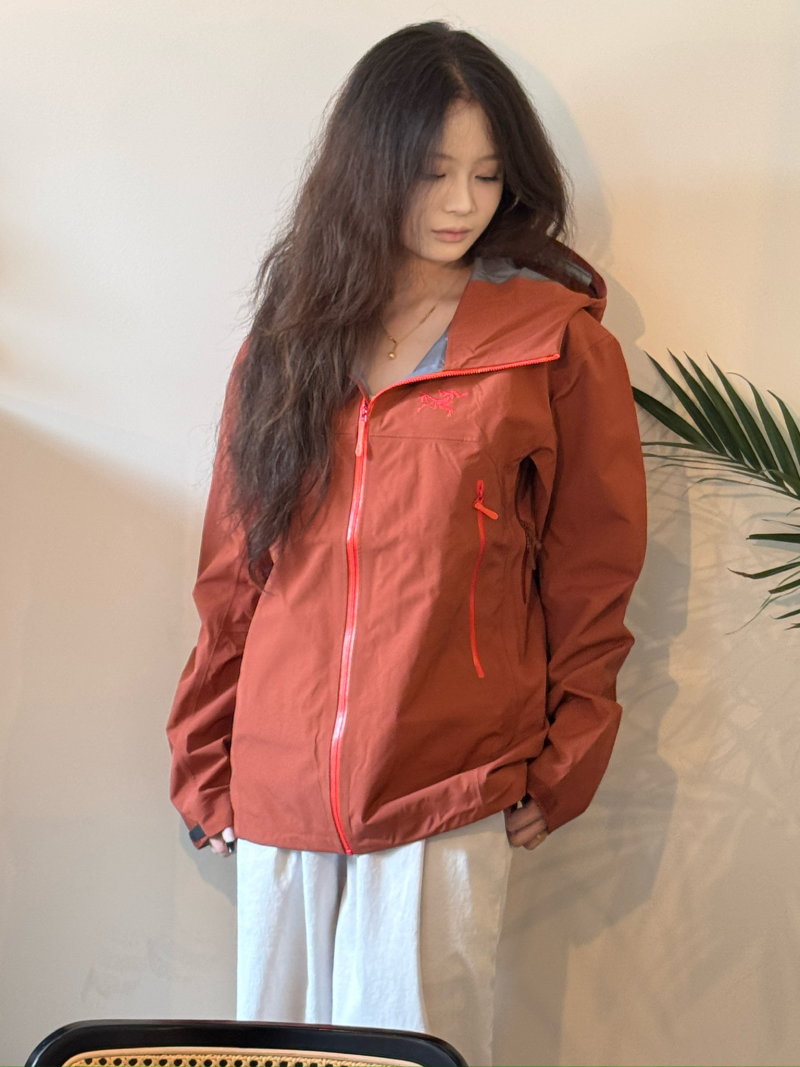 Arc'teryx Beta SL Hooded Windbreaker Jacket Redwood view