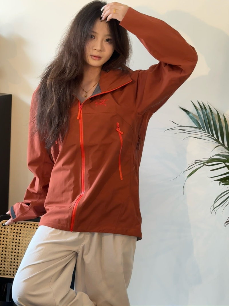 Arc'teryx Beta SL Hooded Windbreaker Jacket Redwood view