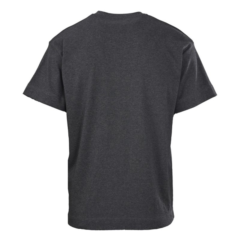 Gucci GG Embroidered T-Shirt Charcoal Grey view