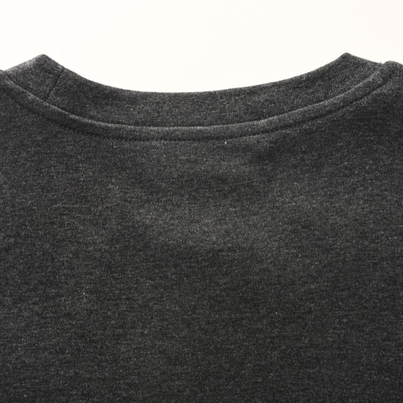 Gucci GG Embroidered T-Shirt Charcoal Grey view