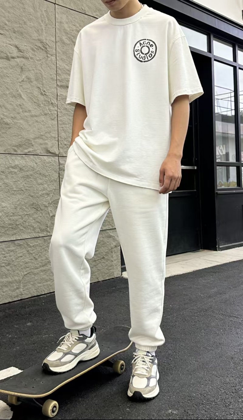 Chrome Hearts Circle Logo Cream T-Shirt