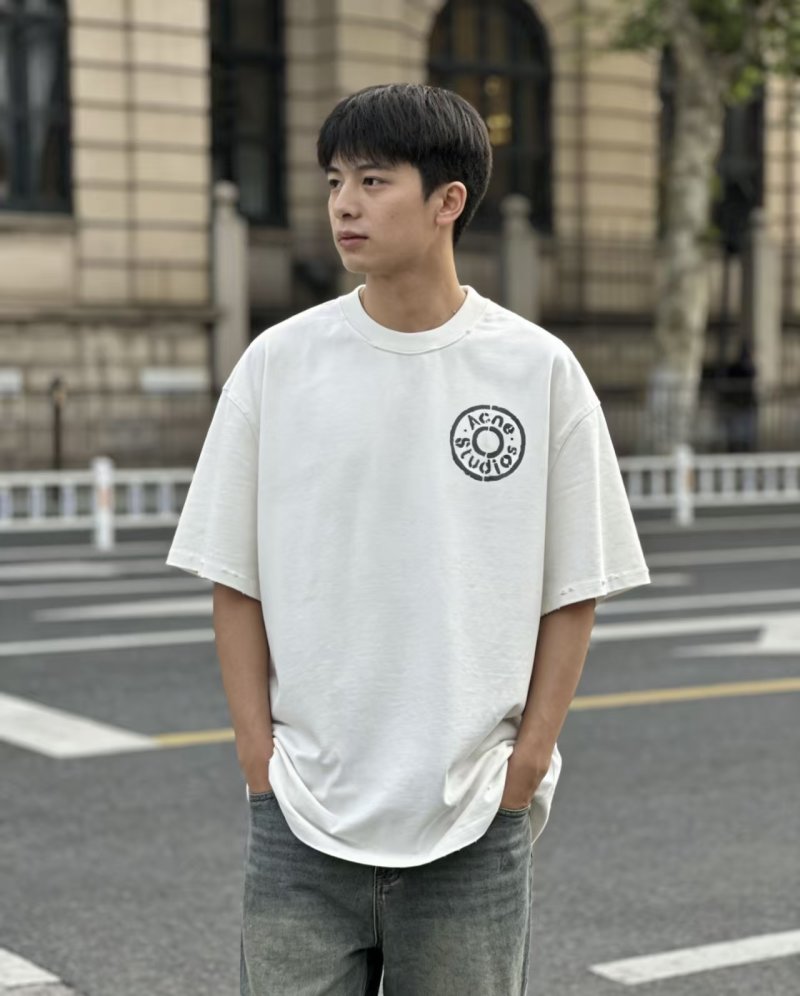 Chrome Hearts Circle Logo Cream T-Shirt view