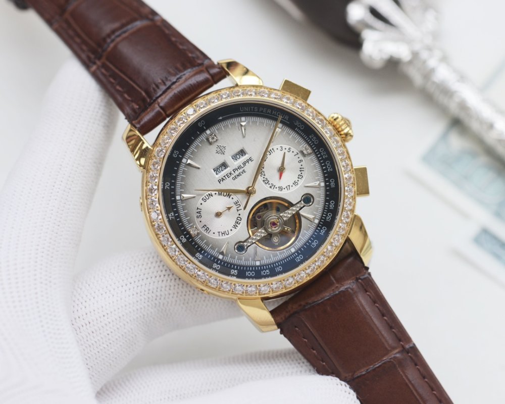 Patek Philippe Nautilus Chronograph Blue Dial Steel Watch 42mm view