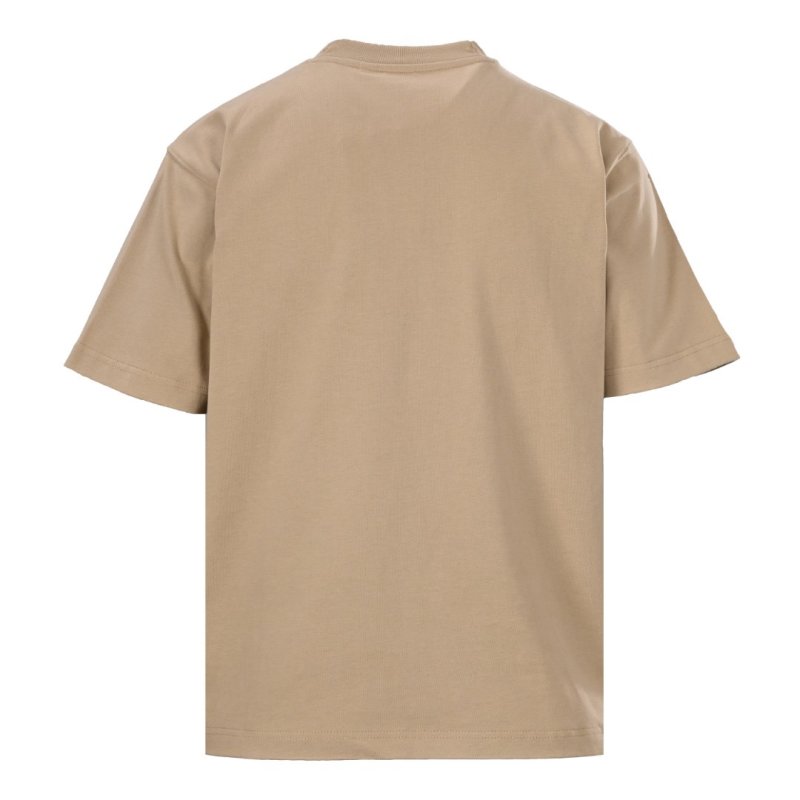 Burberry EKD Embroidered Cream T-Shirt view