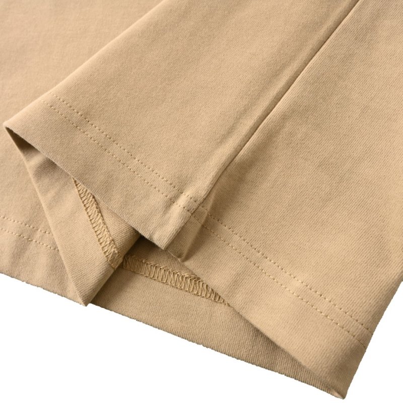 Burberry EKD Embroidered Cream T-Shirt view