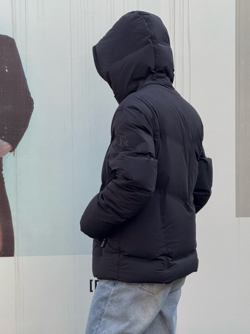 Black Puffer Down Jacket – Lightweight Warmth view