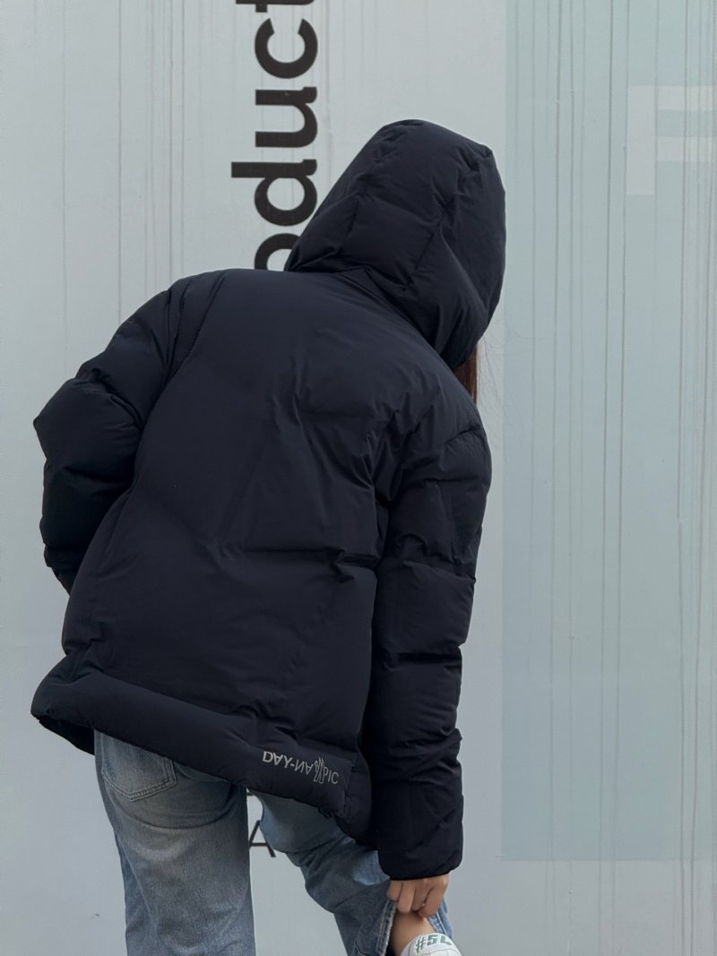 Black Puffer Down Jacket – Lightweight Warmth view