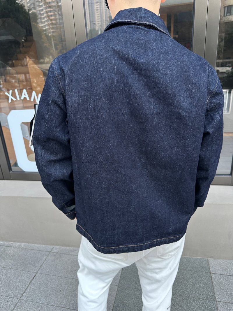 Stone Island Dark Navy Denim Jacket view