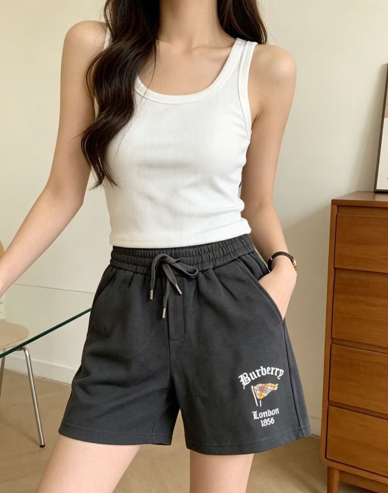 Burberry London 1856 Black Shorts view