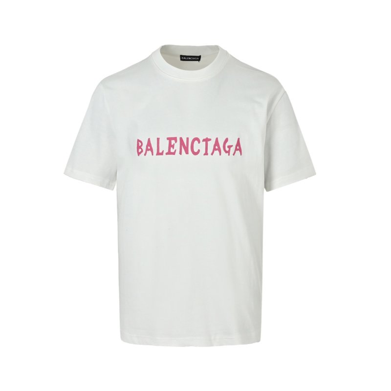 White Oversized T-Shirt with Abstract Line Art Graphic Print view