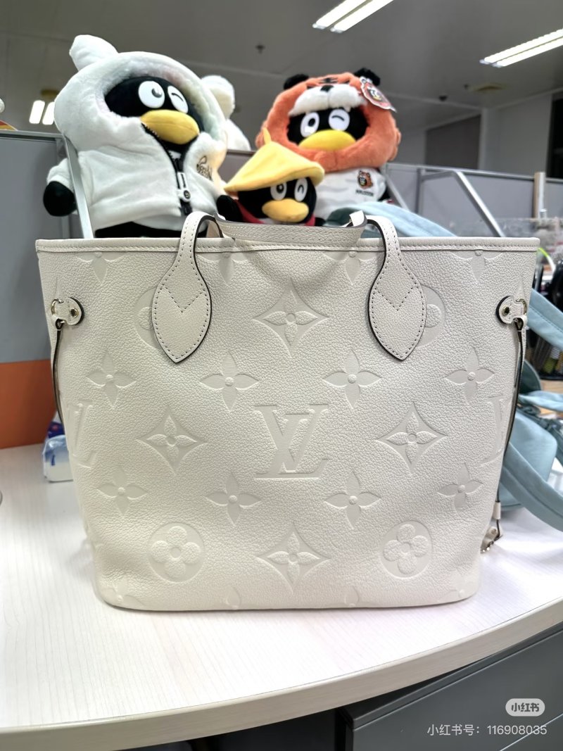 Louis Vuitton Neverfull PM Cream Monogram Tote Bag view
