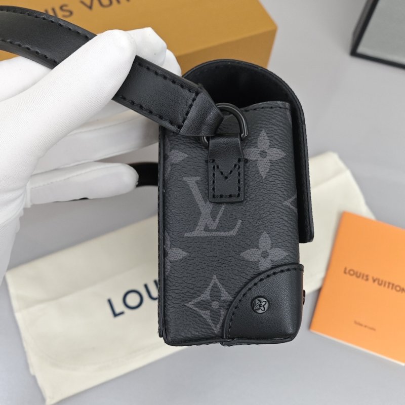 Louis Vuitton Steamer Monogram Shoulder Bag Black view
