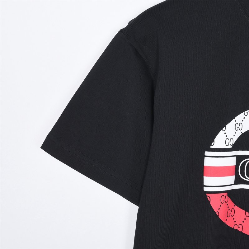 Gucci Apple Logo Black T-Shirt view