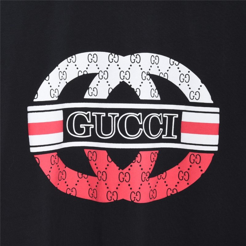 Gucci Apple Logo Black T-Shirt view
