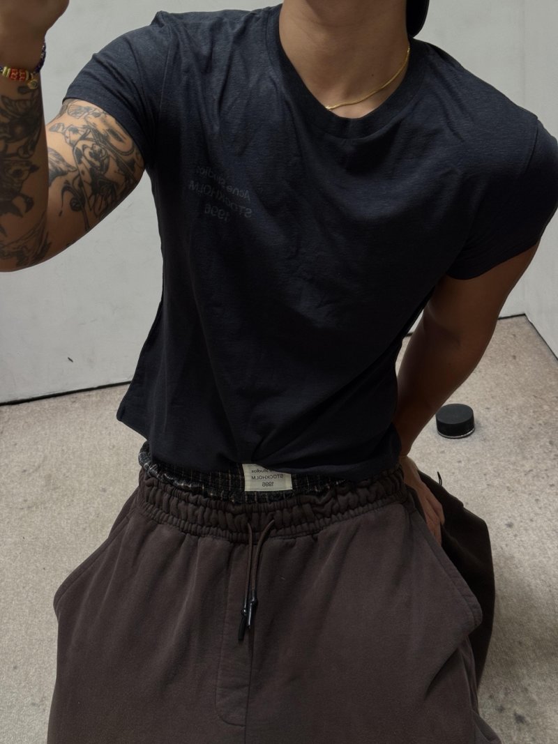 Essentials Brown Logo Sweatpants view