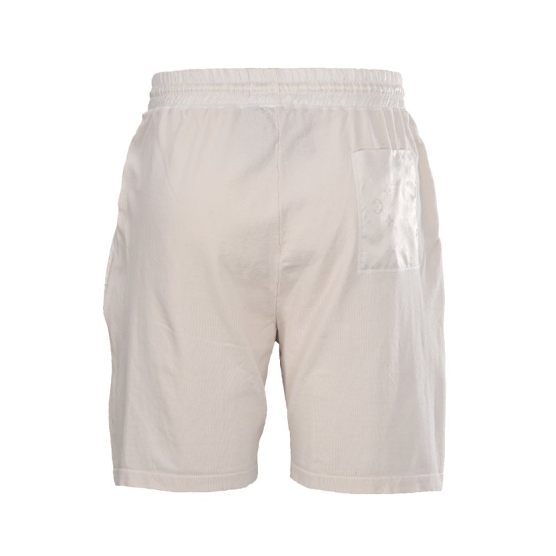 Louis Vuitton Knit Jacquard Nylon Drawstring Shorts Cream view