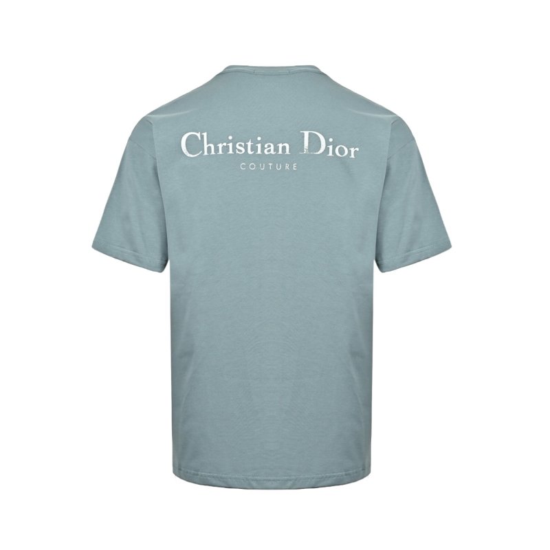 Light Blue Oversized T-Shirt with Embroidered Horse Graphic view