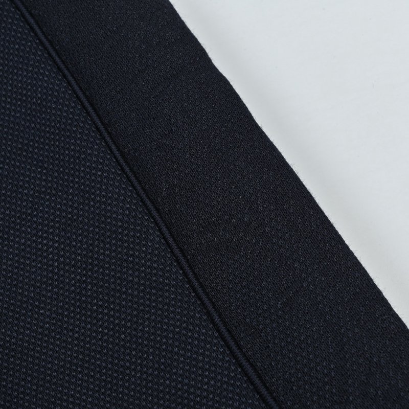 Navy Full-Zip Track Jacket with Fleece Collar view