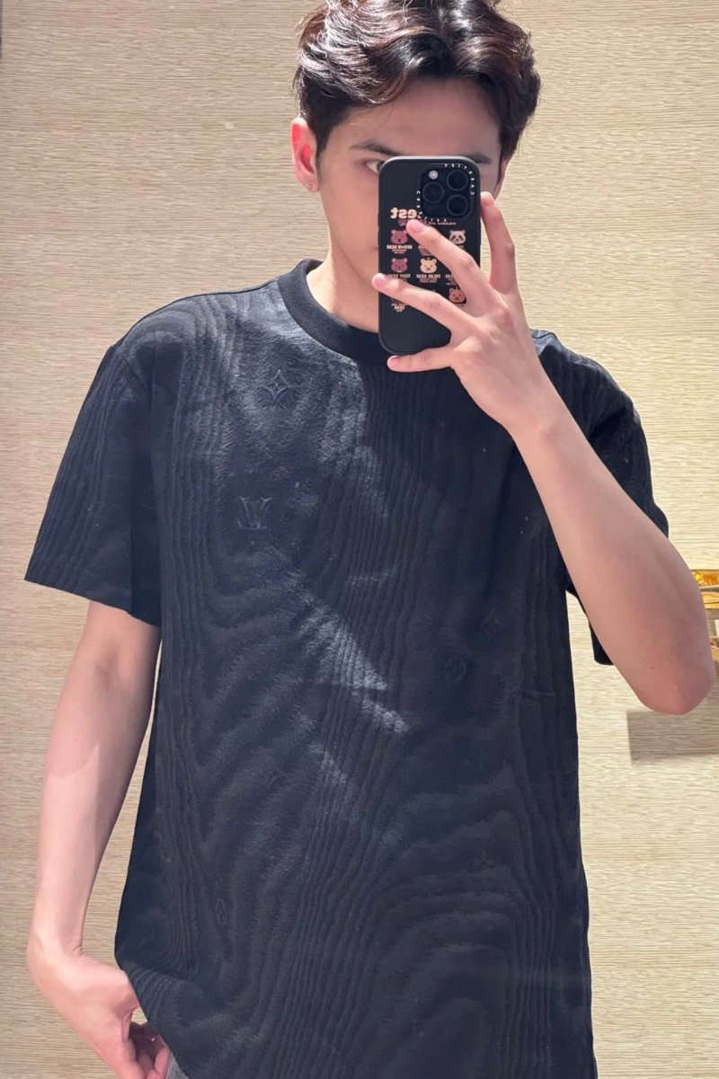 Louis Vuitton Black Monogram Short Sleeve T-Shirt view