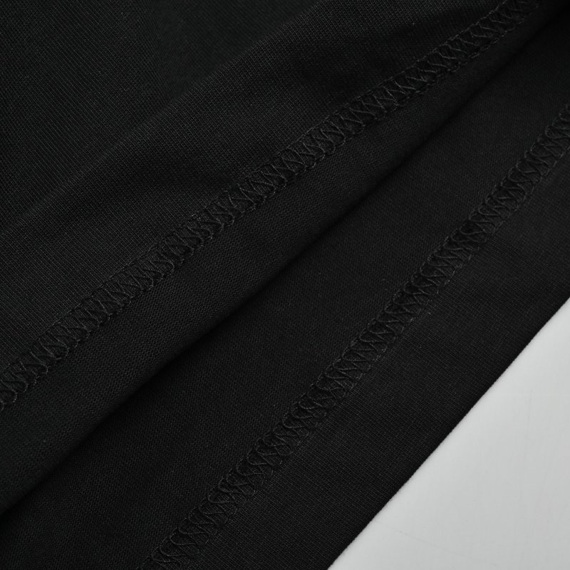 Louis Vuitton Black Logo T-Shirt with Yellow Patch view