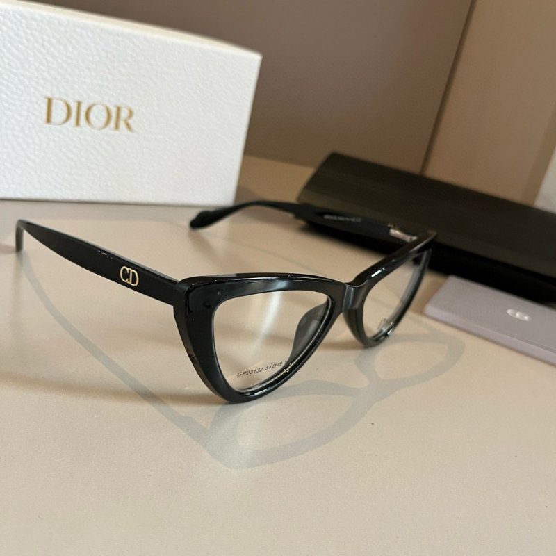 Dior Black Cat-Eye Optical Glasses