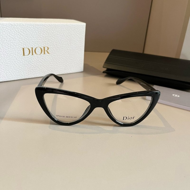 Dior Black Cat-Eye Optical Glasses view