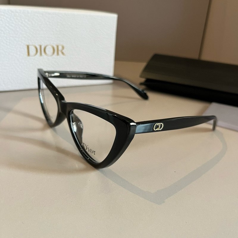 Dior Black Cat-Eye Optical Glasses view