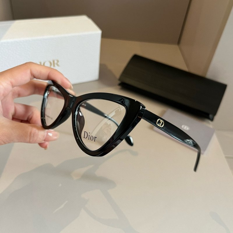 Dior Black Cat-Eye Optical Glasses view