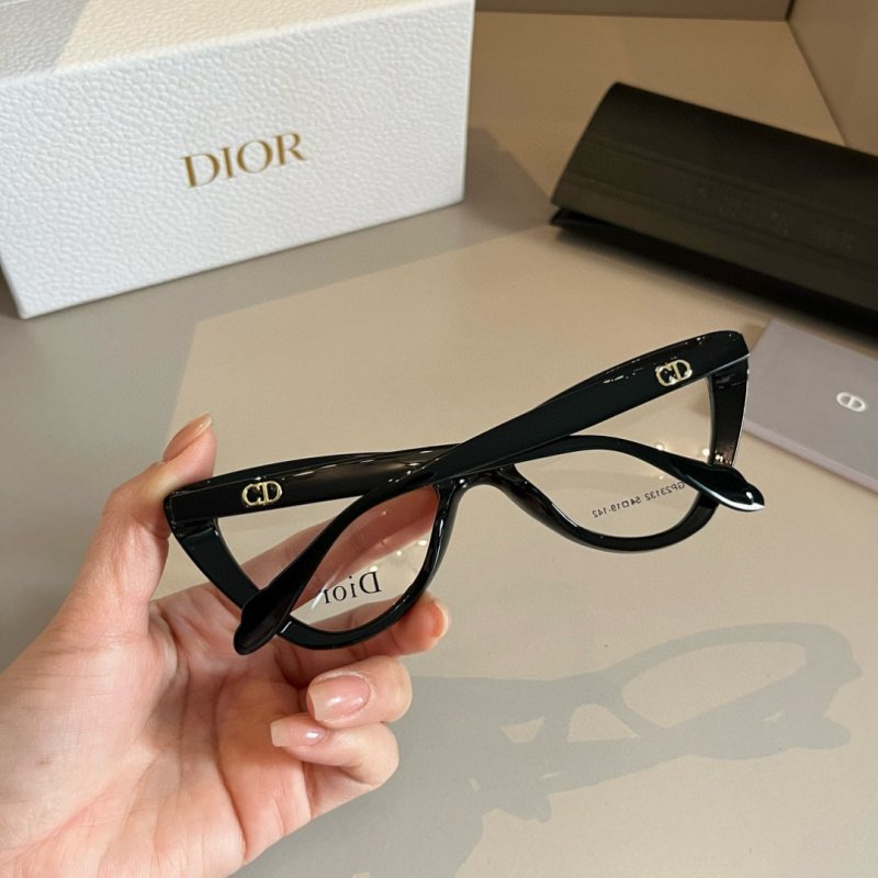 Dior Black Cat-Eye Optical Glasses view