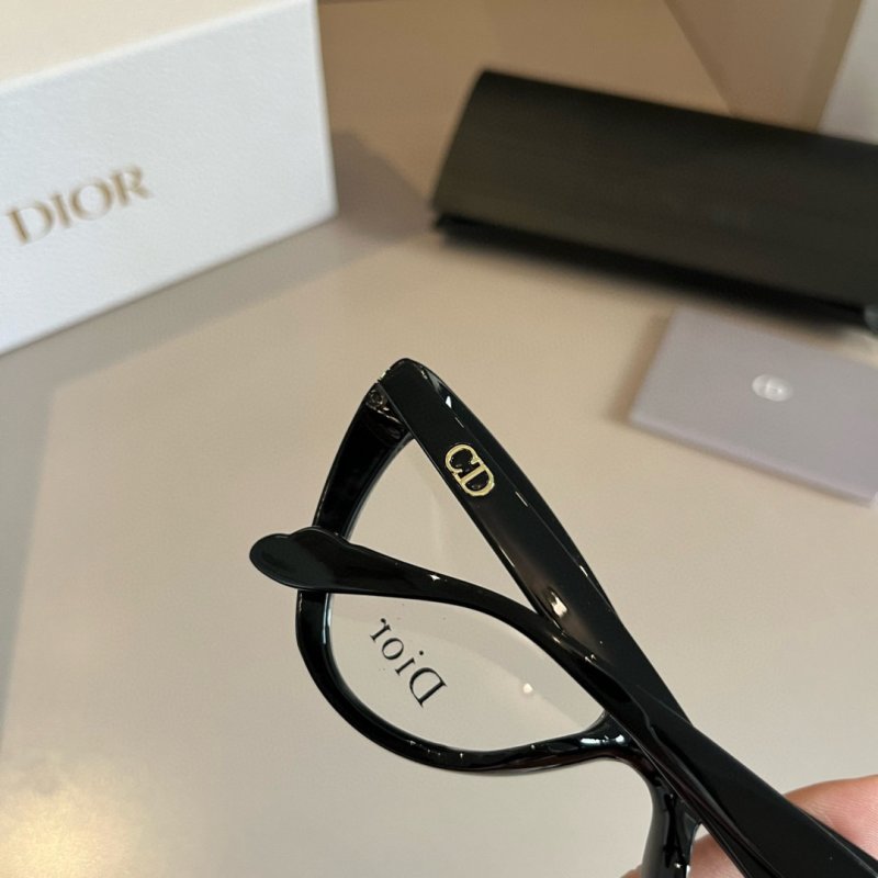 Dior Black Cat-Eye Optical Glasses view