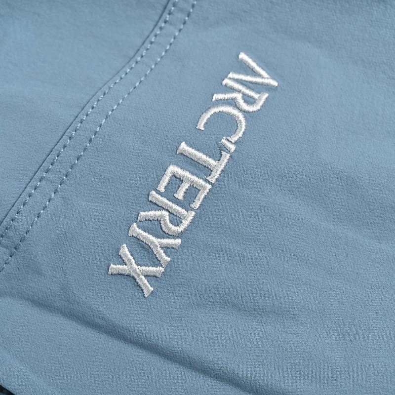Arc'teryx Teal Lightweight Rain Jacket view