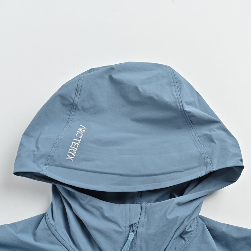 Arc'teryx Teal Lightweight Rain Jacket view