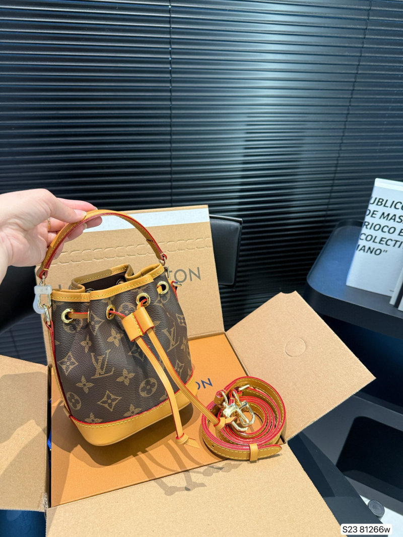 Louis Vuitton Monogram Bucket Bag - Brown/Tan view