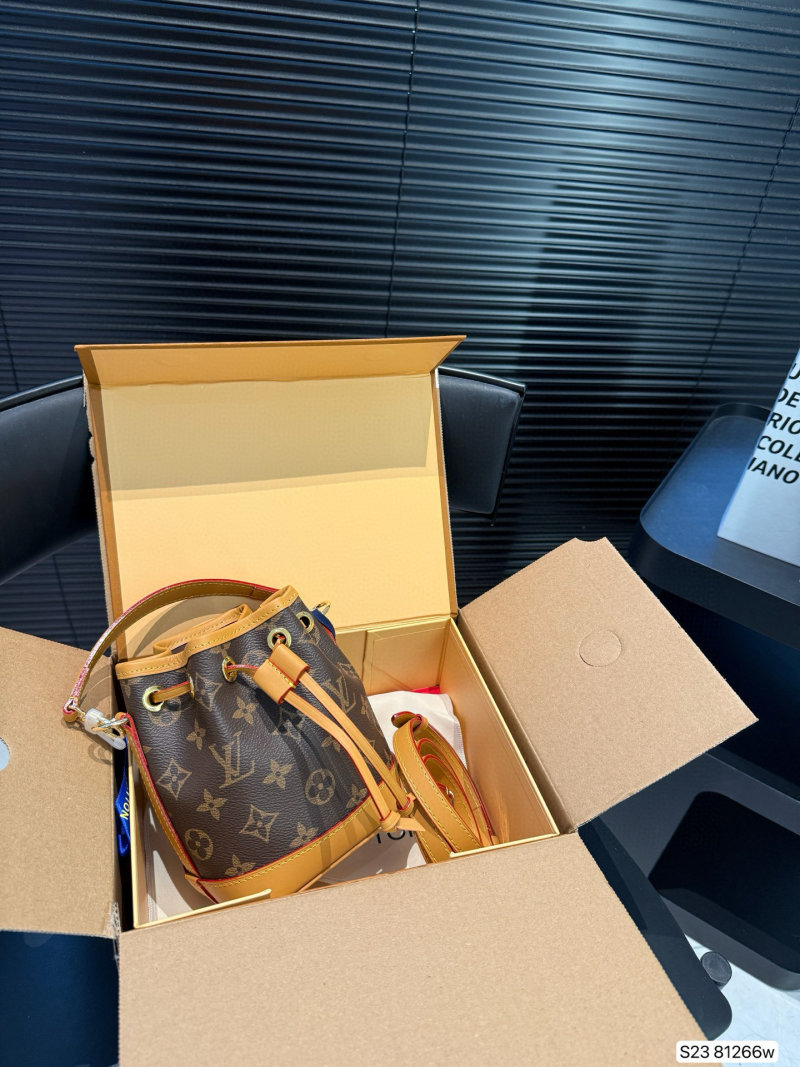 Louis Vuitton Monogram Bucket Bag - Brown/Tan view