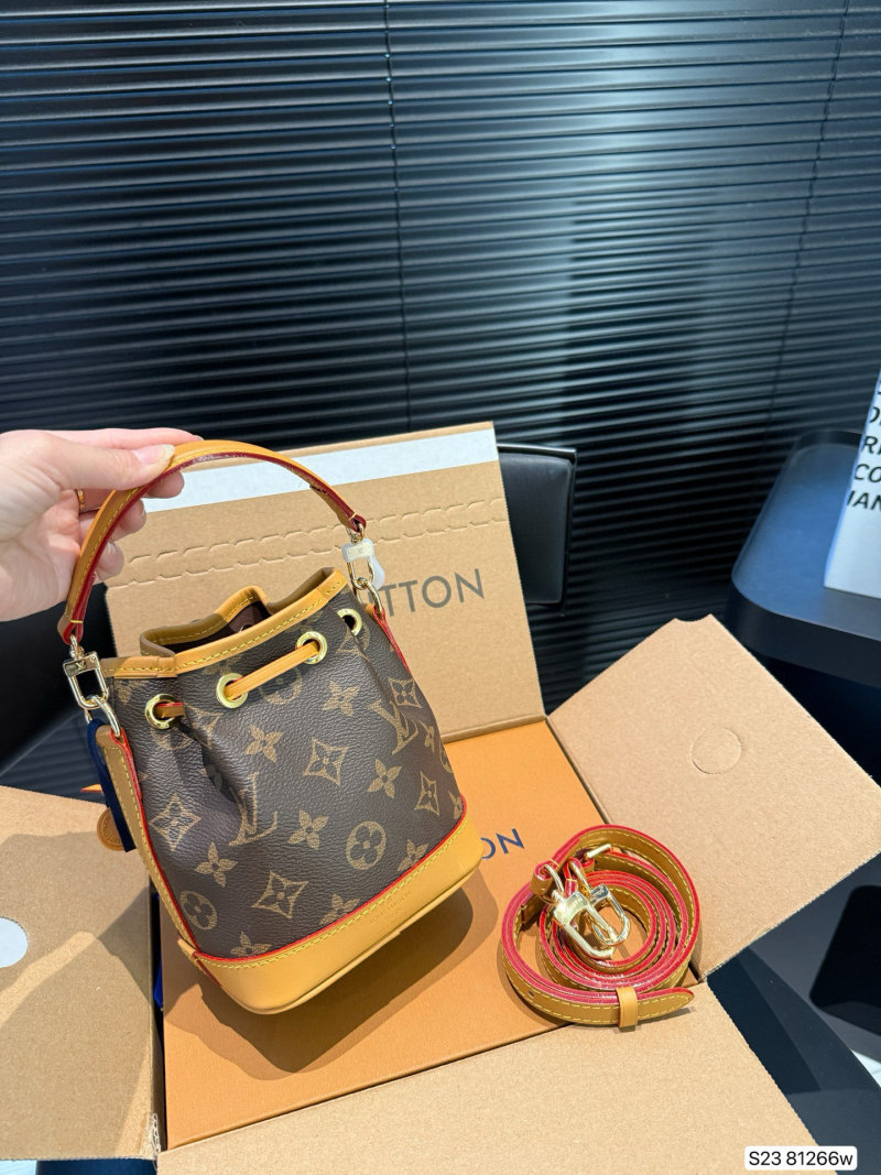 Louis Vuitton Monogram Bucket Bag - Brown/Tan view