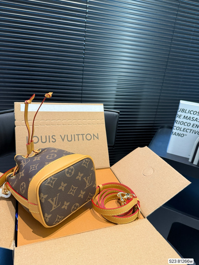 Louis Vuitton Monogram Bucket Bag - Brown/Tan view